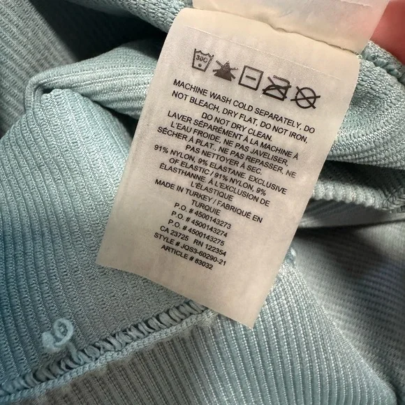 TNA Ribbed High-Waisted Biker Shorts - Picture 5 of 6